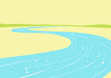 “river”