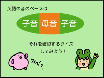 英単語を音節（シラブル）で区切るクイズをしてみよう